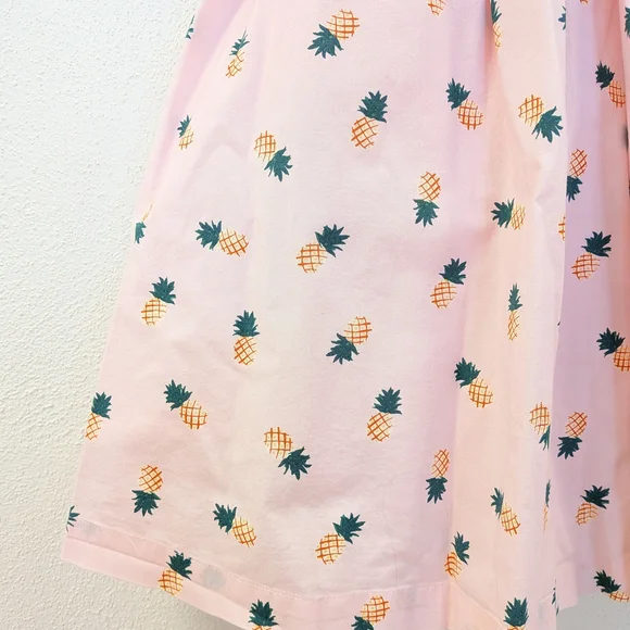 kate spade Pink Pineapple Print Midi Dress - Picture 2 of 5